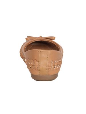 brown slip on ballerina - 14130756 - Standard Image - 3
