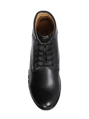 black Leather low ankle boot - 14131833 - Standard Image - 3
