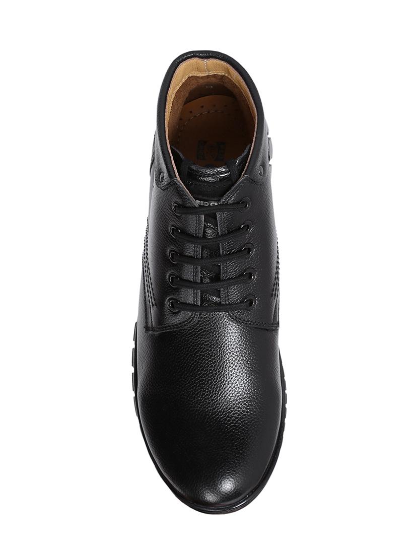 black Leather low ankle boot - 14131833 - Zoom Image - 3