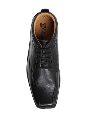 black Leather lace-up derby - 14131834 - Standard Image - 3