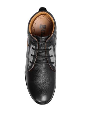 black leather lace up boot - 14131836 - Standard Image - 3