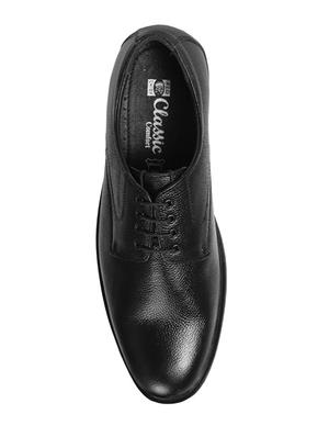 black leather lace-up derby - 14131850 - Standard Image - 3