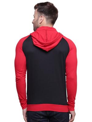 red cotton sweatshirt - 14134731 - Standard Image - 3