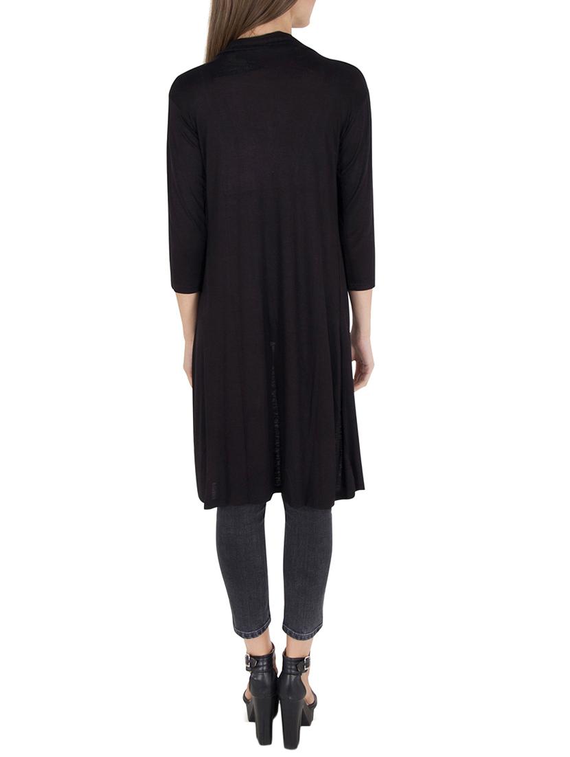 black viscose shrug - 14143276 - Zoom Image - 3