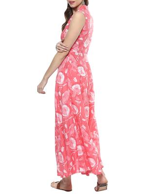 printed flared kurta - 14153241 - Standard Image - 3