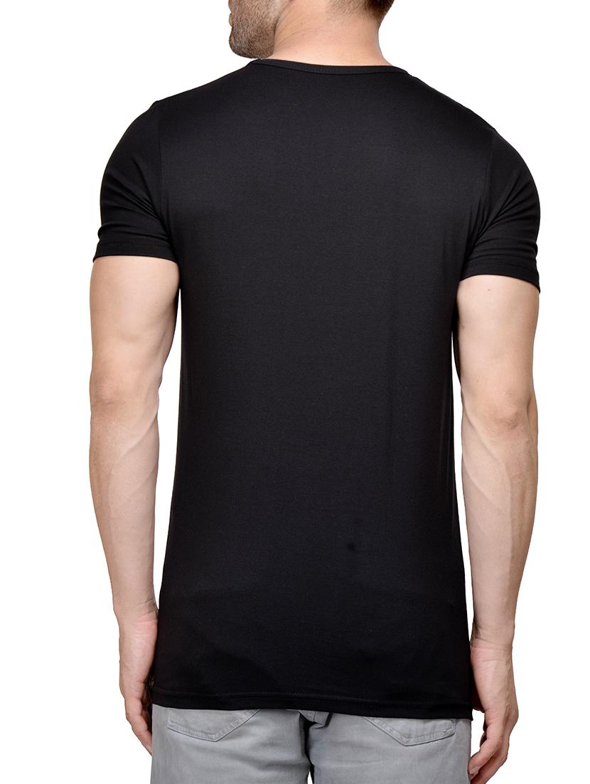 monochrome striped t-shirt - 14159208 - Zoom Image - 3