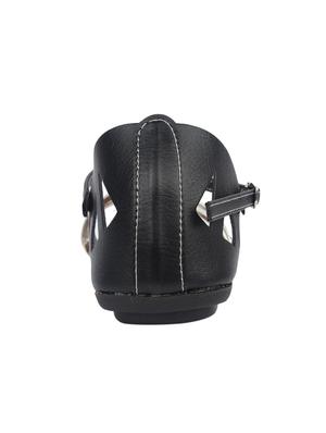 black ankle strap sandal - 14165428 - Standard Image - 3