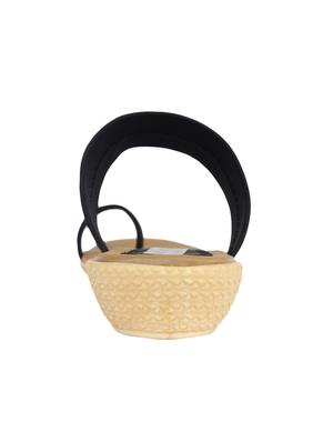 black one toe sandal - 14165449 - Standard Image - 3