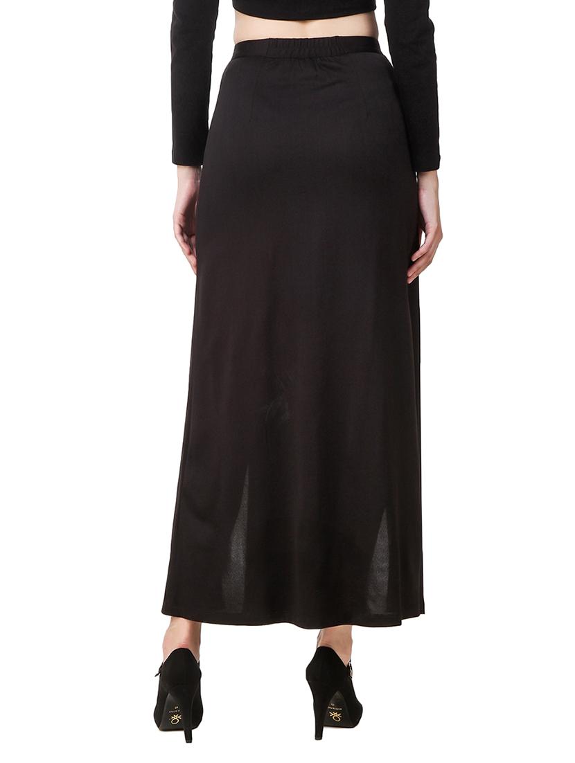 Button down double front slit skirt - 14171923 - Zoom Image - 3
