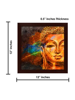 Beautifully printed wooden frame Buddha Wall Paintings - 14176921 - Standard Image - 3
