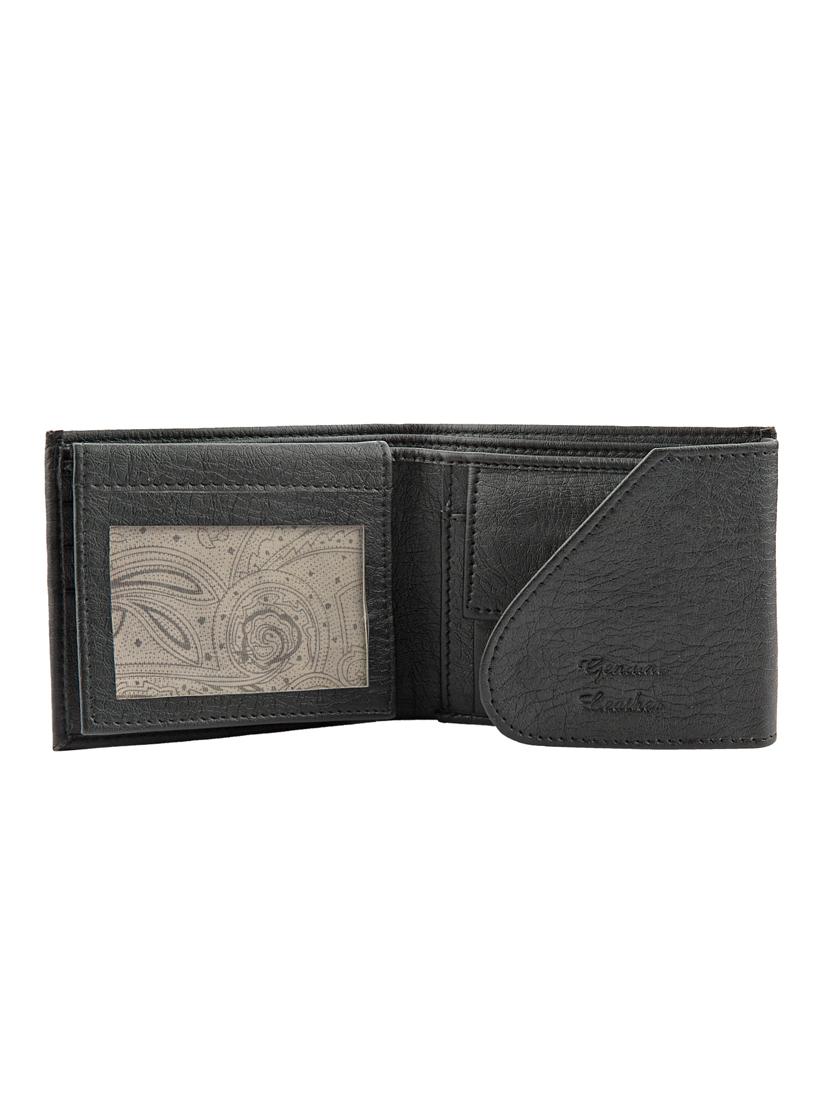 black leatherette wallet - 14178861 - Zoom Image - 3