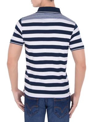 dark blue cotton t-shirt - 14180217 - Standard Image - 3