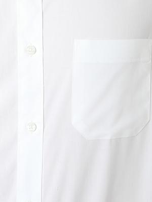 white cotton blend formal shirt - 14185771 - Standard Image - 3