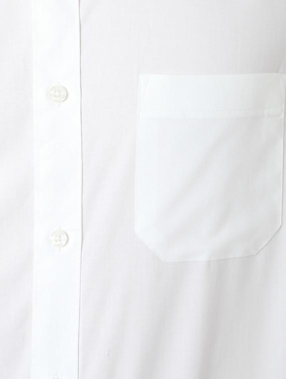 white cotton blend formal shirt - 14185771 - Zoom Image - 3