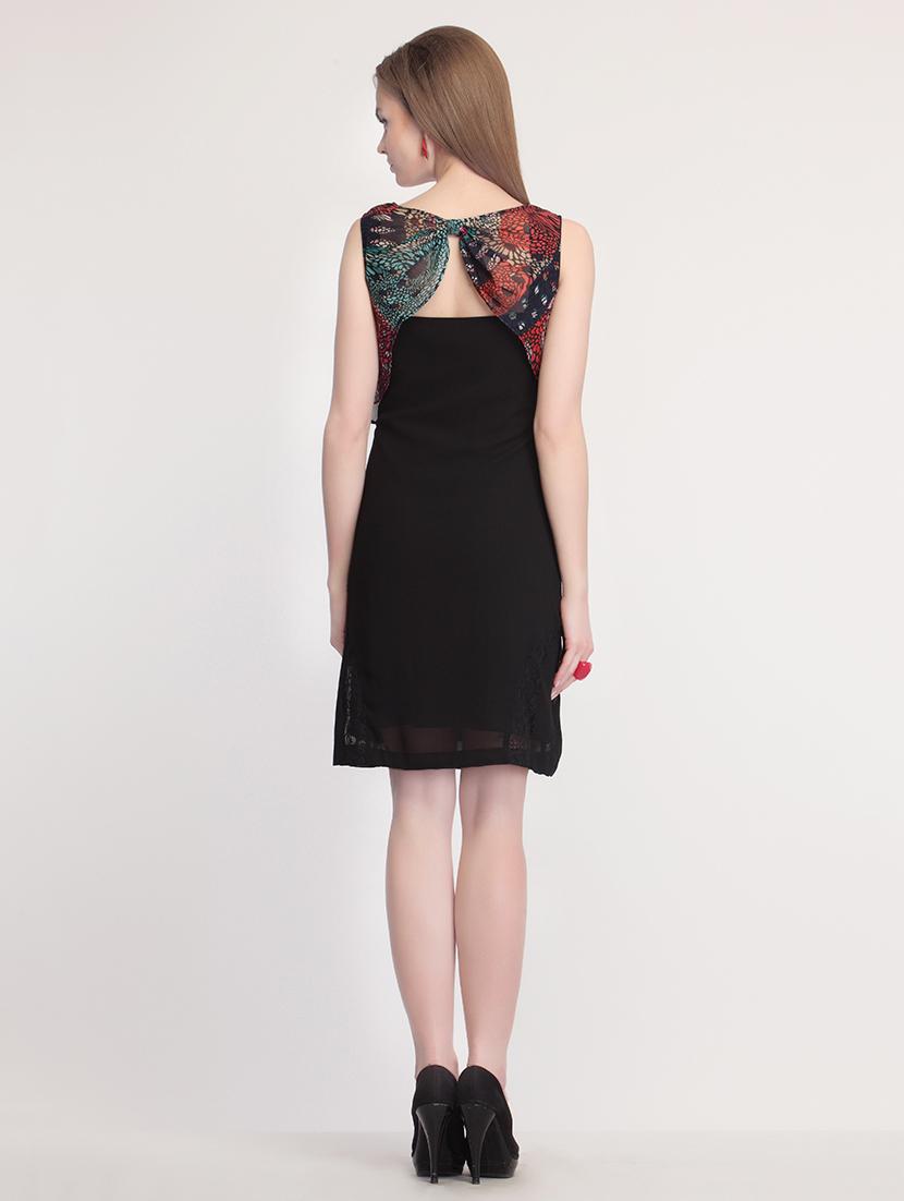 black layered dress - 14194092 - Zoom Image - 3