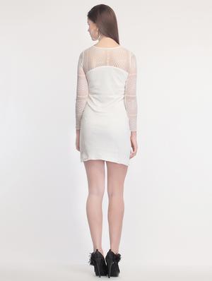 white lace bodycon dress - 14194098 - Standard Image - 3