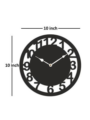 sehaz artworks centrecircle black wall clock - 14205681 - Standard Image - 3
