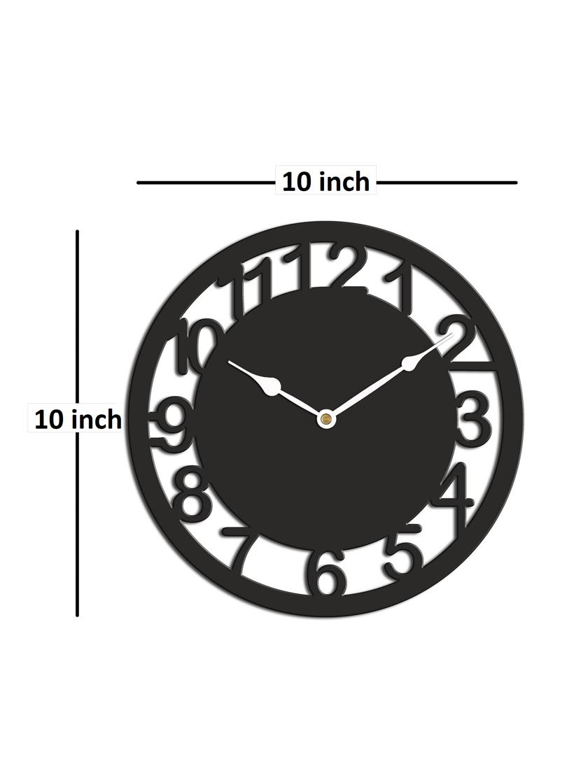 sehaz artworks centrecircle black wall clock - 14205681 - Zoom Image - 3