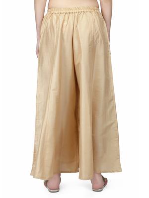 gold casual palazzo - 14205807 - Standard Image - 3
