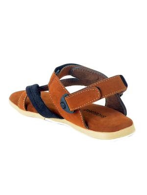 tan Suede back strap sandal - 14209659 - Standard Image - 3