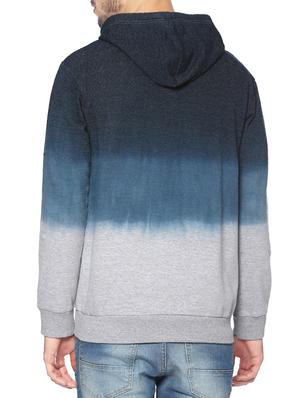 navy blue ombre cotton sweatshirt - 14216133 - Standard Image - 3