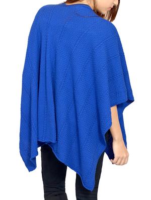 blue cotton cape - 14225031 - Standard Image - 3