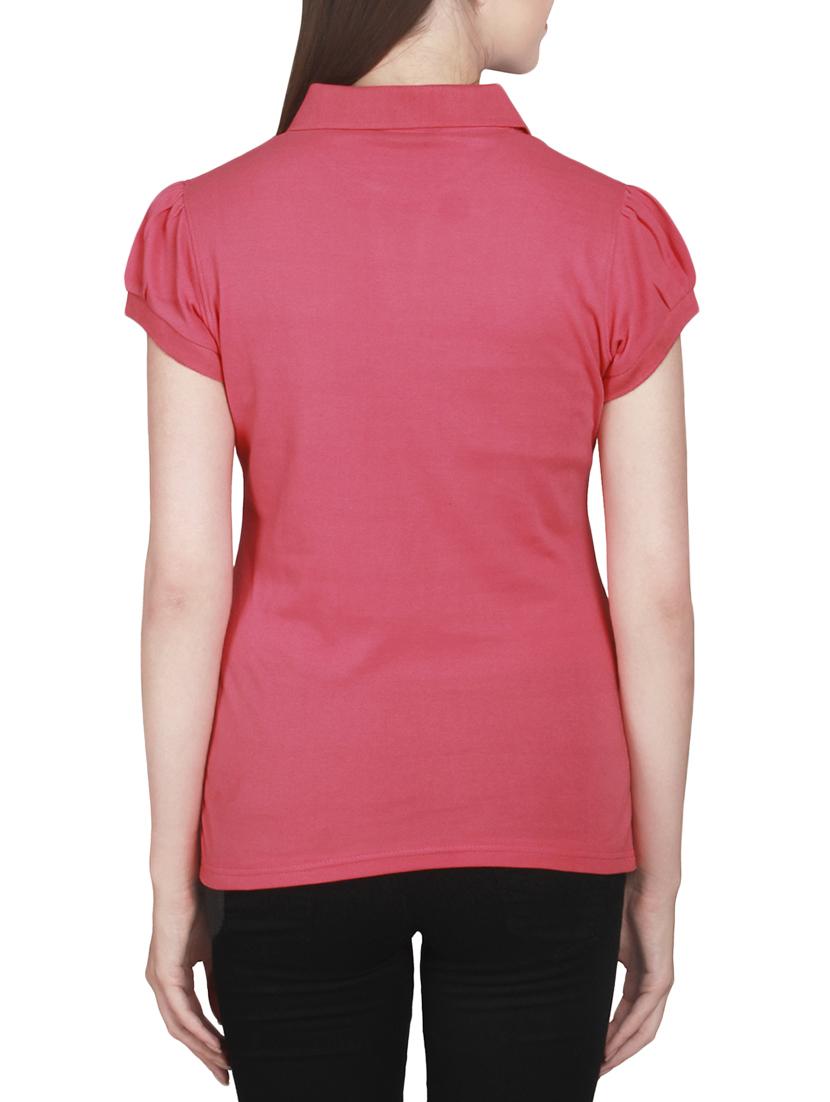 pink none regular tee - 14225817 - Zoom Image - 3
