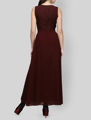 sleeveless flared full leg jumpsuit - 14260008 - Standard Image - 3