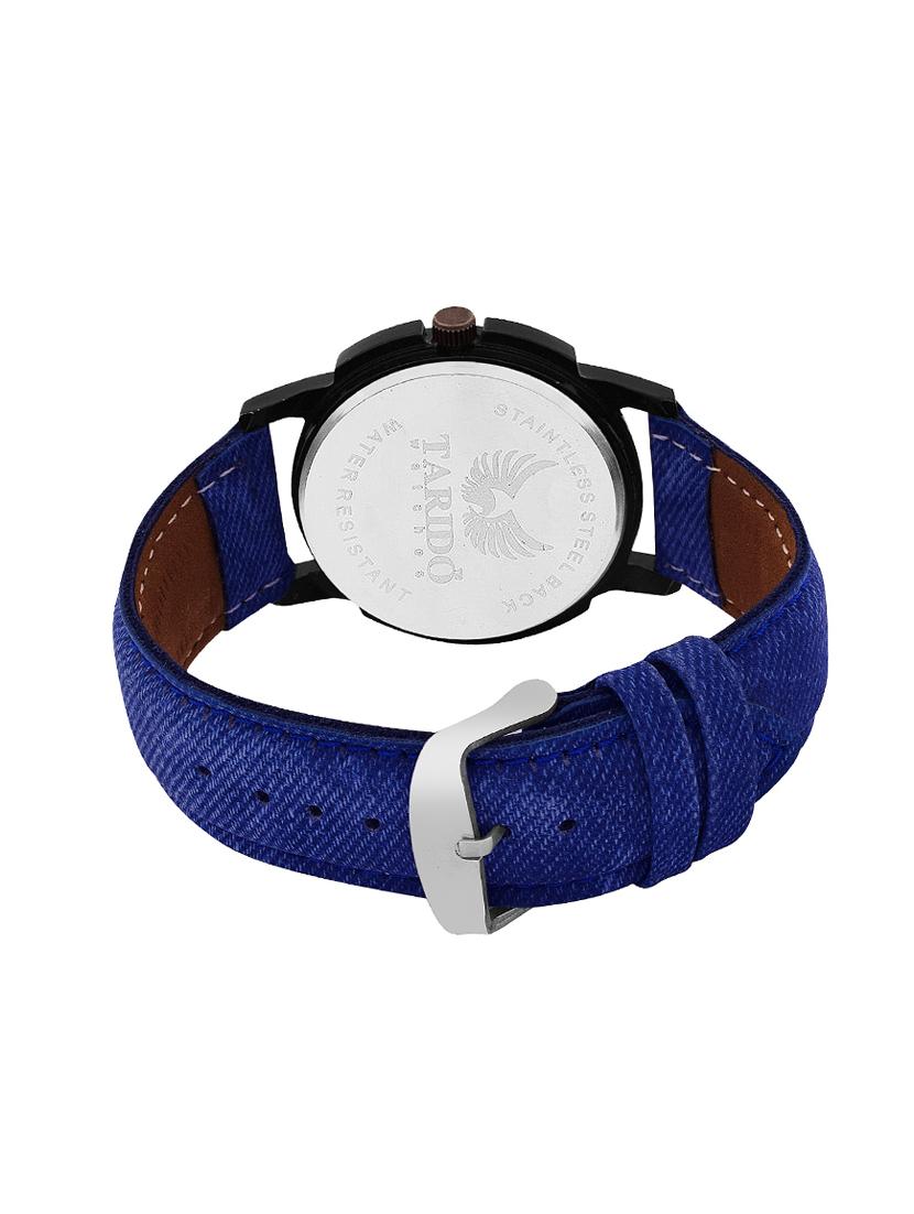 tarido new style analog blue dial men watch - 14264409 - Zoom Image - 3