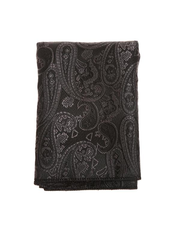 black micro silk fabric tie - 14264678 - Zoom Image - 3
