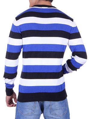 blue cotton pullover - 14314803 - Standard Image - 3