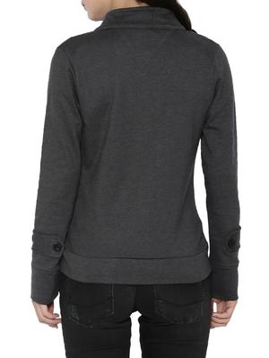grey cotton jacket - 14320449 - Standard Image - 3