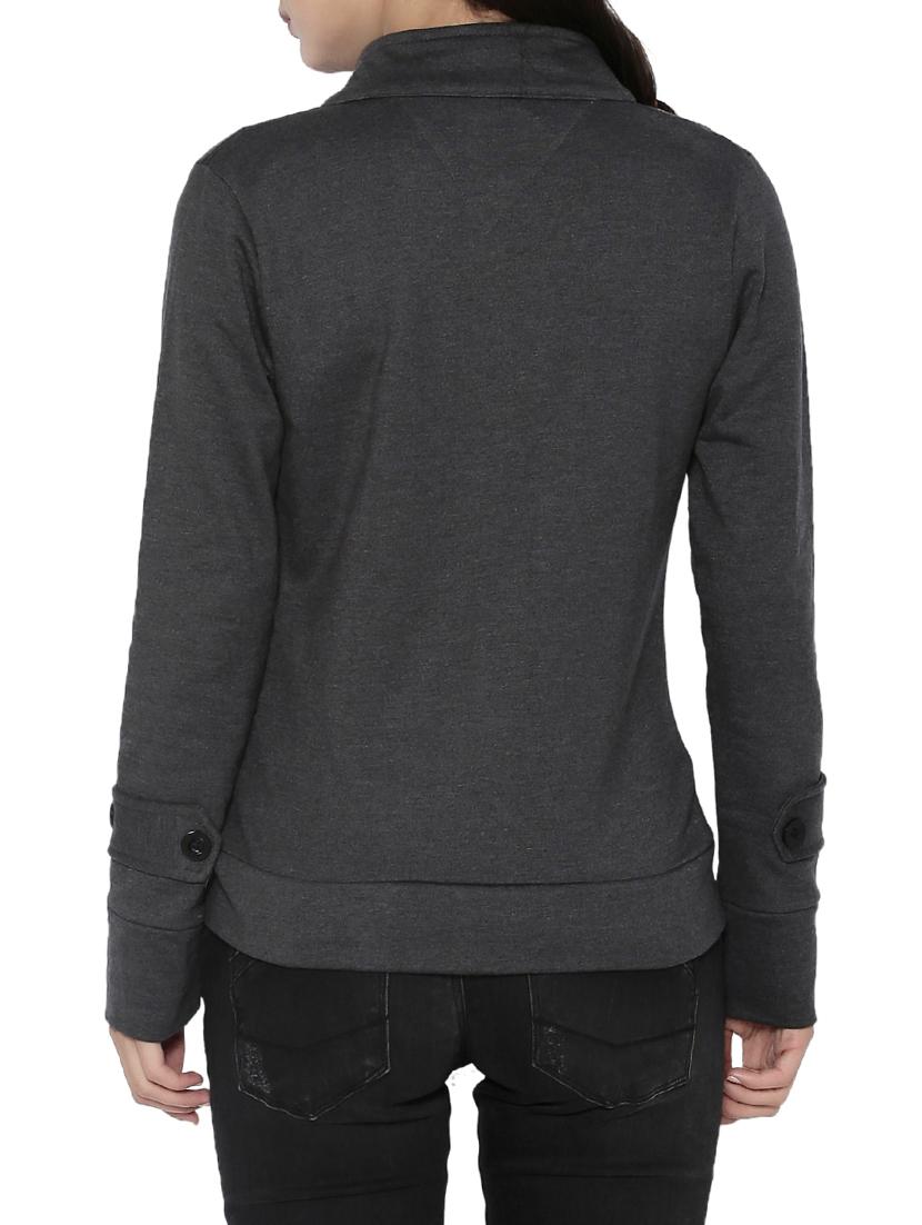 grey cotton jacket - 14320449 - Zoom Image - 3