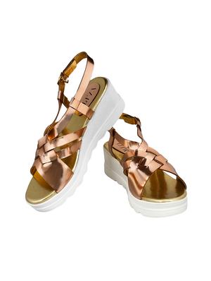 vapr copper color flat sandal - 14320765 - Standard Image - 3
