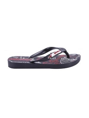 black rubber flip flop - 14320813 - Standard Image - 3
