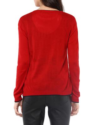 red woollen pullover - 14321805 - Standard Image - 3