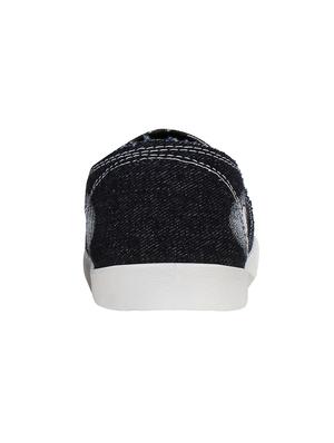 black canvas casual slipon - 14324088 - Standard Image - 3