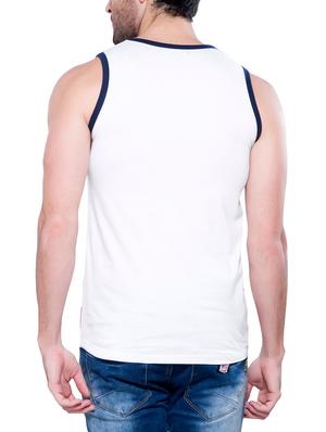 multi colored cotton vest - 14329169 - Standard Image - 3