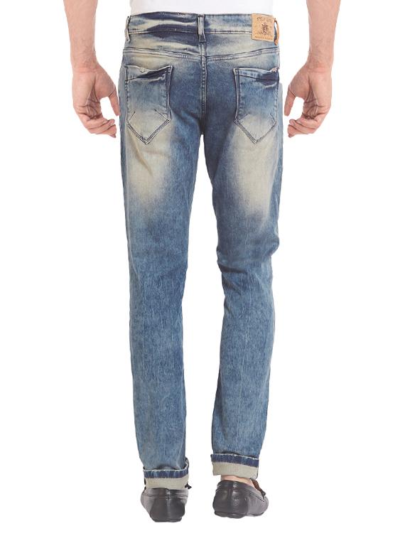 blue heavy washed jeans - 14332016 - Zoom Image - 3