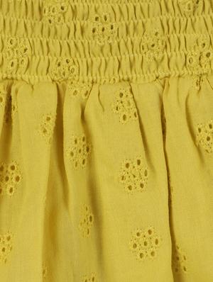 yellow cotton skirt - 14336009 - Standard Image - 3