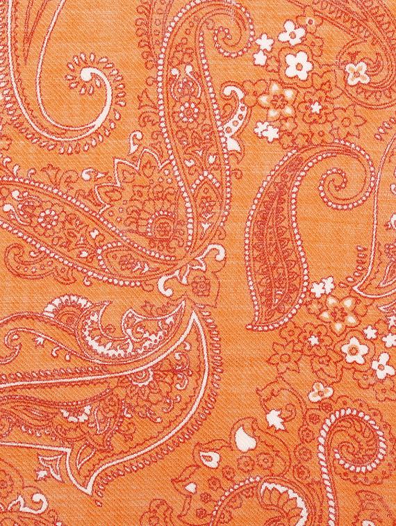 orange woollen stole - 14341410 - Zoom Image - 3
