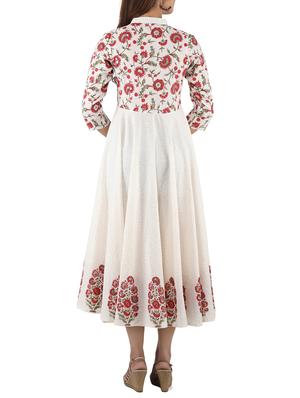 fusion printed dress - 14349998 - Standard Image - 3