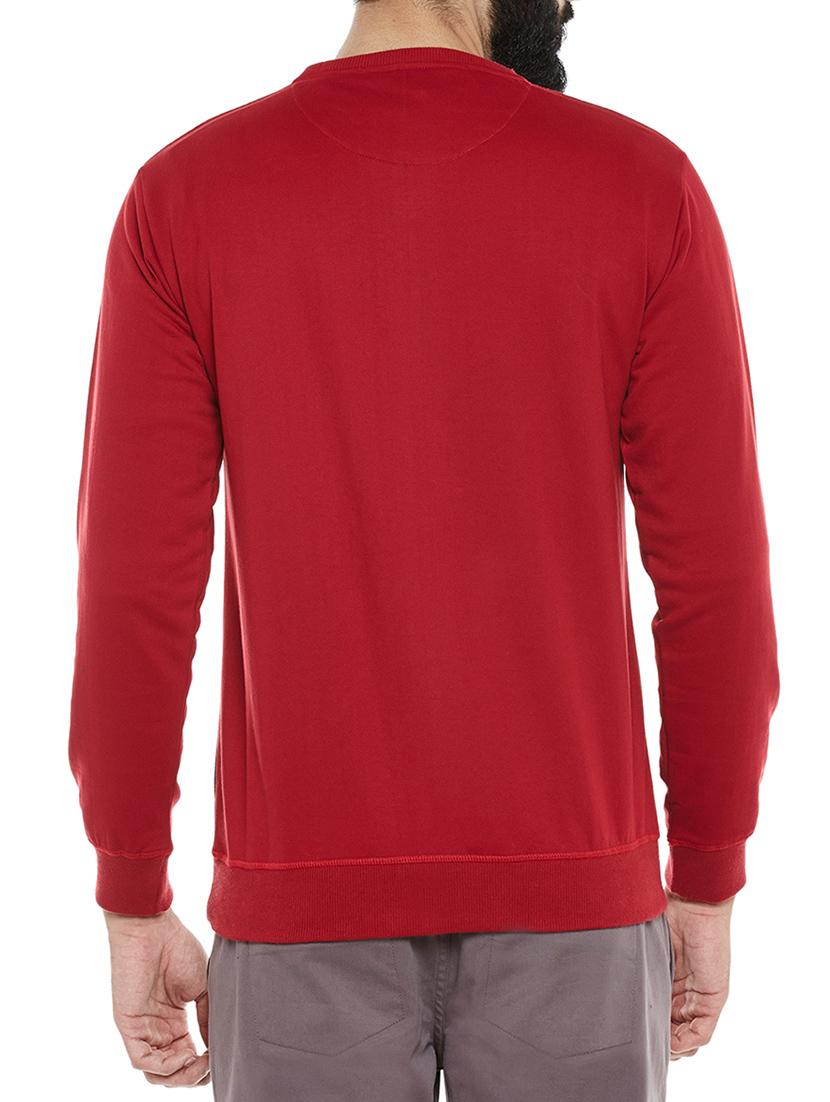 red polyester sweatshirt - 14352351 - Zoom Image - 3