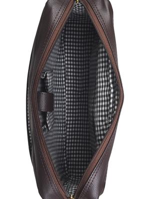 brown leatherette (pu) messenger - 14352385 - Standard Image - 3
