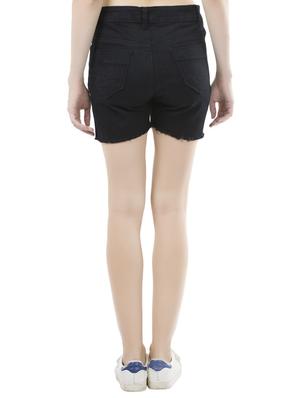 black denim short - 14356900 - Standard Image - 3