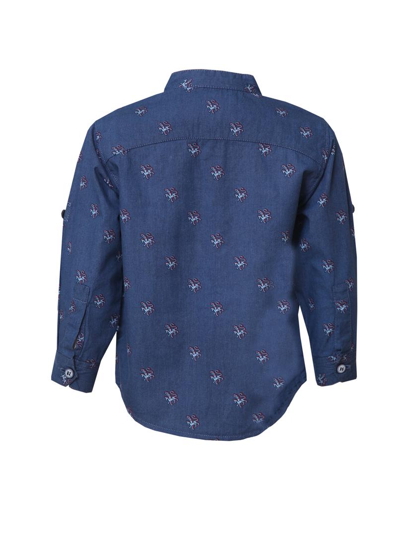 pocket patched quirky print shirt - 14364139 - Zoom Image - 3