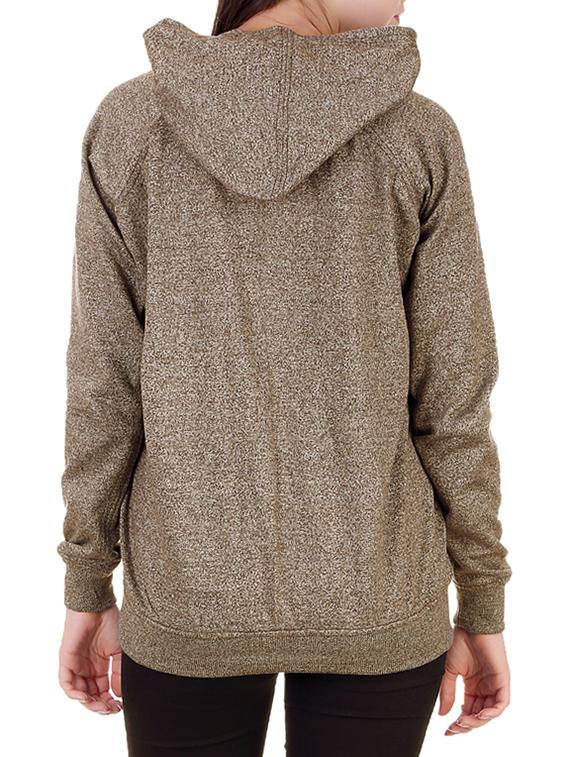 brown fleece hooded sweatshirt - 14365084 - Zoom Image - 3