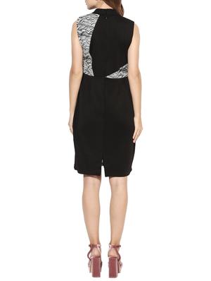 black printed casual dress - 14369130 - Standard Image - 3