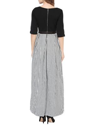 black printed casual dress - 14369153 - Standard Image - 3