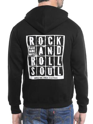 black fleece sweatshirt - 14372642 - Standard Image - 3
